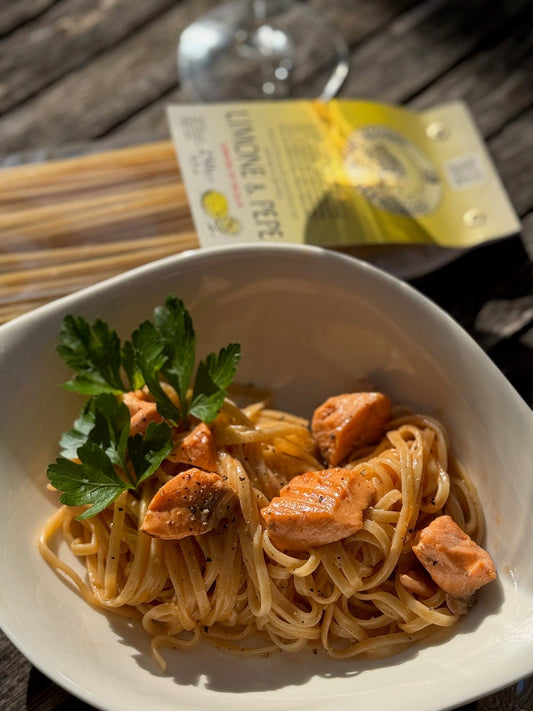 Pasta al Salmone Fresco e Vodka