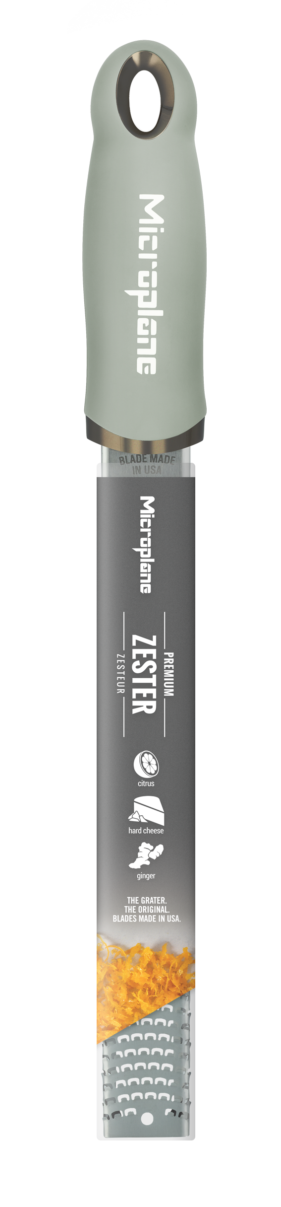 Microplane Premium Zester Reibe Salbei grün