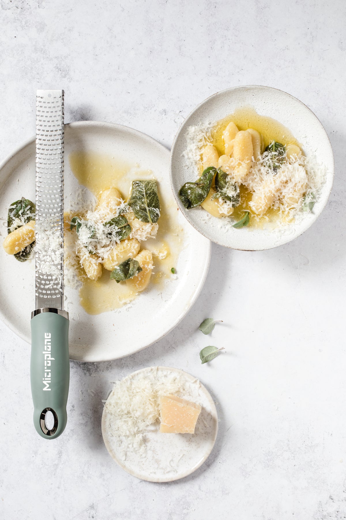 Microplane Premium Zester Reibe Eukalyptus grün