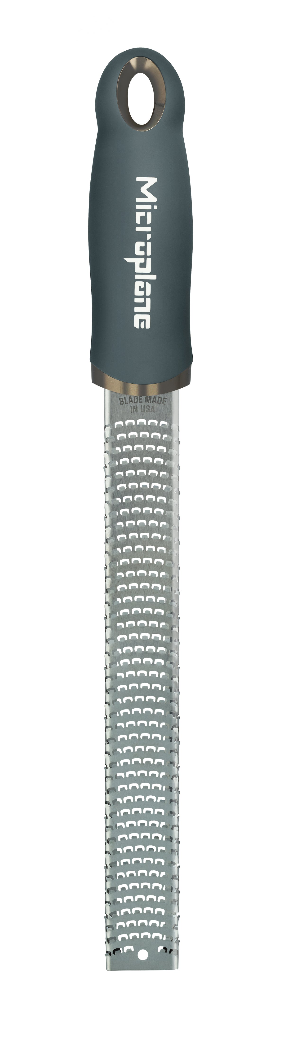 Microplane Premium Zester Reibe Anthrazit grau