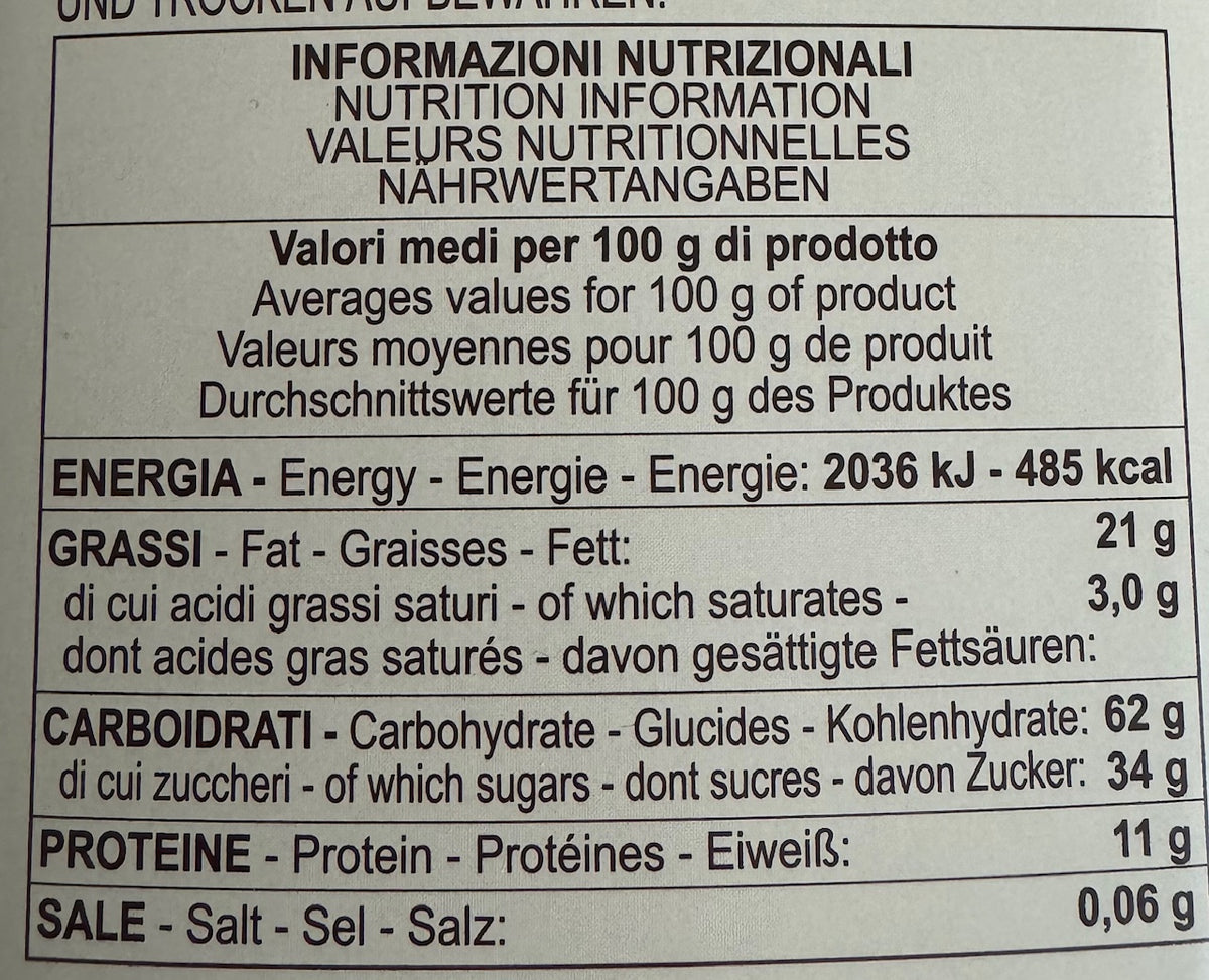 Cantucci Virginia - Mandelgebäck in ansprechender Metalldose 250 g
