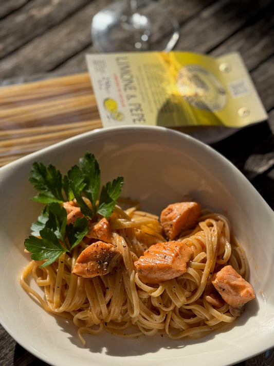 Linguine Limone e Pepe 250g aus dem Hause Pasta Morelli