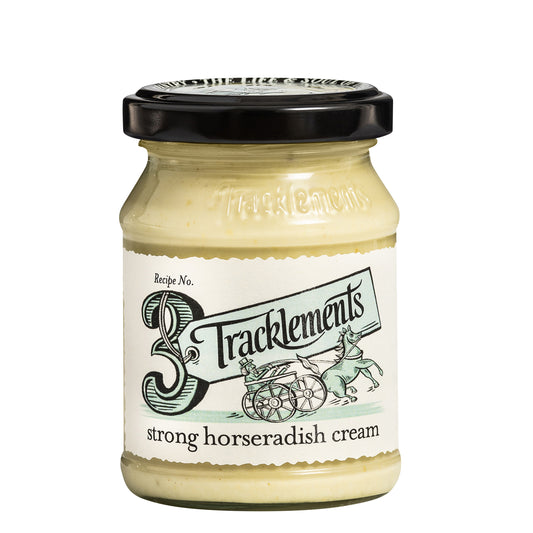 Tracklements Meerrettich Creme 140g - Strong Horseradish aus England